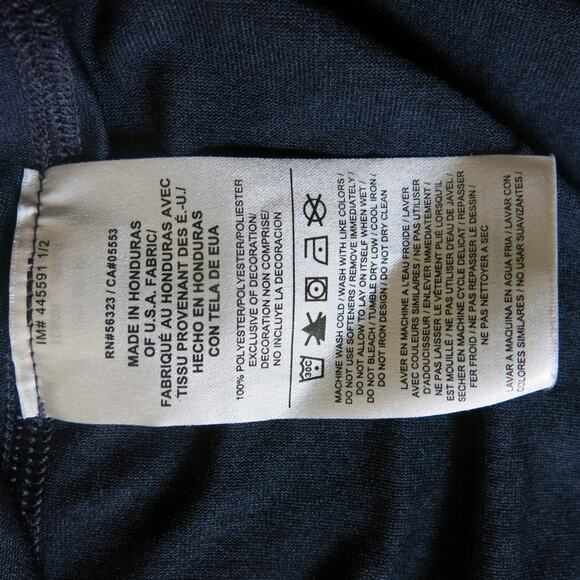 NFL NIKE Dri Fit Chicago Bears Forte 22 Shirt Size S Men's Short Sleeve Blue - Picture 5 of 5